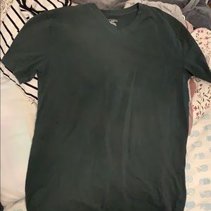 George stretchy emerald v-neck